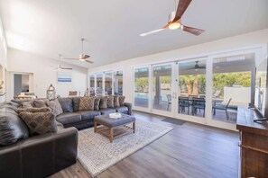 TV, offices - Backyard Paradise, Pool & Waterslide, Theater, BBQ (Scottsdale)