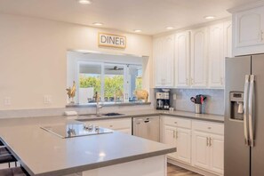 Fridge, microwave, oven, stovetop - Backyard Paradise, Pool & Waterslide, Theater, BBQ (Scottsdale)