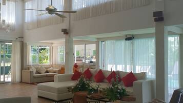 Villa, Multiple Bedrooms | Living area | Flat-screen TV