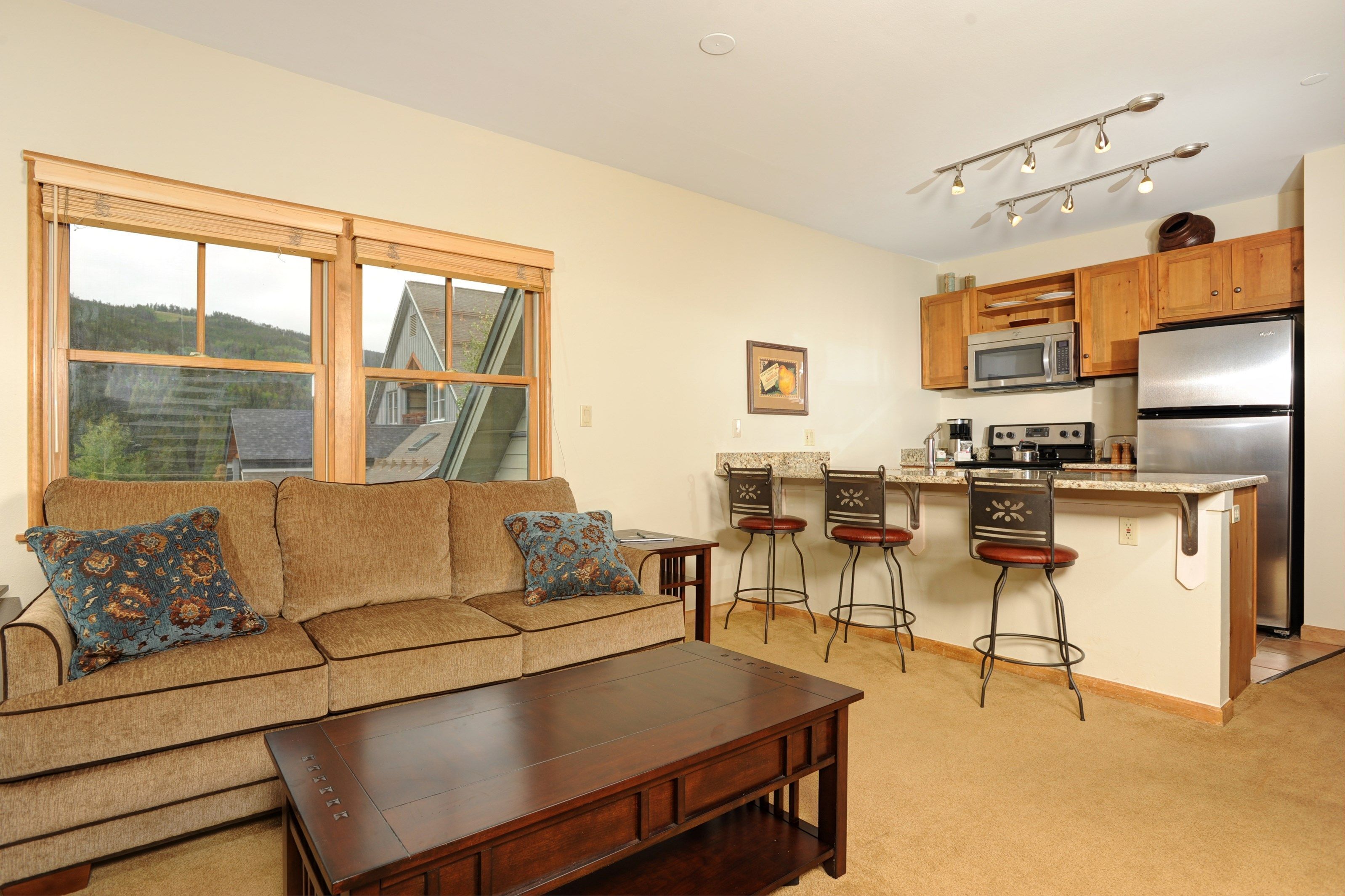 TV, lareira, DVD player