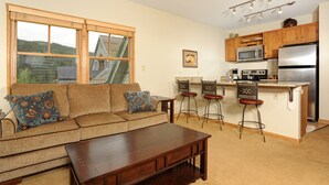 TV, fireplace, DVD player - 2 BR Condo | Fantastic Mountain Adventure (Keystone)