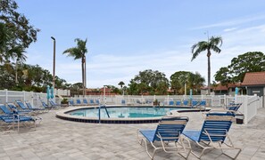Outdoor pool, a heated pool - Serene Escape King Master, Minutes to  AM Island, IMG & More (Bradenton)