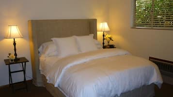 2 slaapkamers, een strijkplank/strijkijzer, gratis wifi, beddengoed