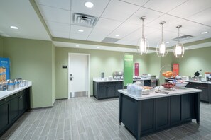 Free daily on-the-go breakfast 