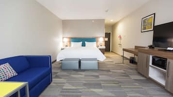 Room, 1 King Bed, Accessible (Hearing) | In-room safe, blackout drapes, cribs/infant beds, free WiFi