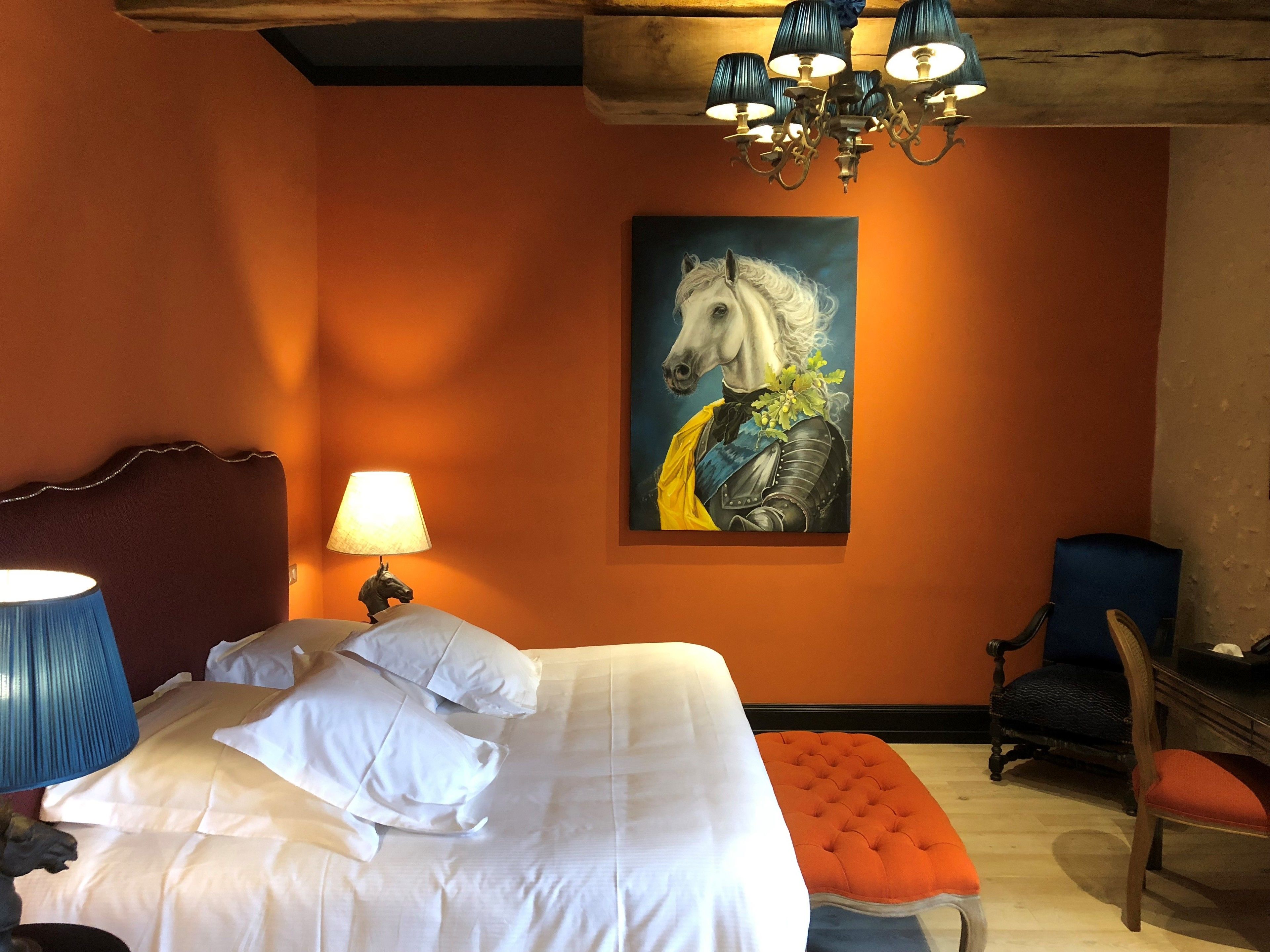 junior suite | premium bedding, individually decorated, individually furnished, desk