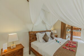 別墅, 2 間臥室, 私人泳池 | 2 間臥室、客房內保險箱、書桌、熨斗/熨衣板