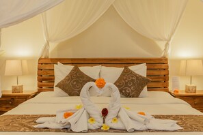 Villa, 2 Bedrooms, Private Pool | 2 bedrooms, in-room safe, desk, iron/ironing board