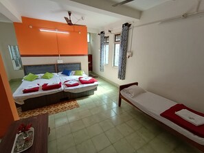Family Dormitory Room | Egyptian cotton sheets, premium bedding, pillowtop beds, bed sheets