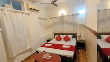 Deluxe Double AC | 1 bedroom, bed sheets