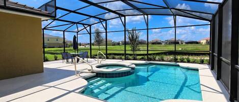 Family Villa, Balcony, Garden Area | Outdoor pool | Seasonal outdoor pool, free pool cabanas, pool umbrellas