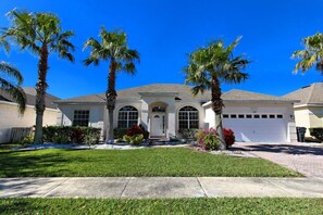 Family Villa, Hot Tub, Garden Area | Front of property