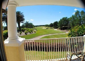 Family Villa, Balcony, Garden Area | Balcony view