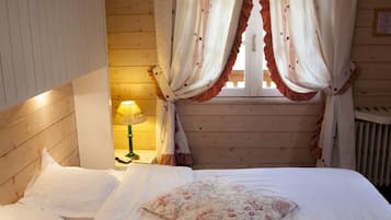 Individually decorated, individually furnished, blackout drapes