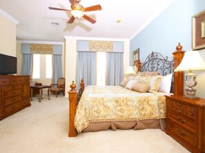 Family Villa, Balcony, Garden Area | 5 bedrooms, laptop workspace, iron/ironing board, WiFi - Ov3372 - Reunion Resort - 5 Bed 5.5 Baths Villa (Kissimmee)
