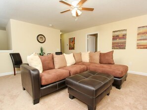 Living area - Ov3238 - Champions Gate Resort - 6 Bed 6 Baths Villa (Davenport)