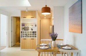 Apartemen Panorama, 2 kamar tidur, pemandangan kota | Pemandangan dari kamar