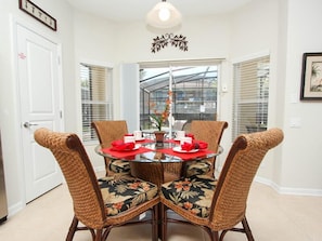 Breakfast area