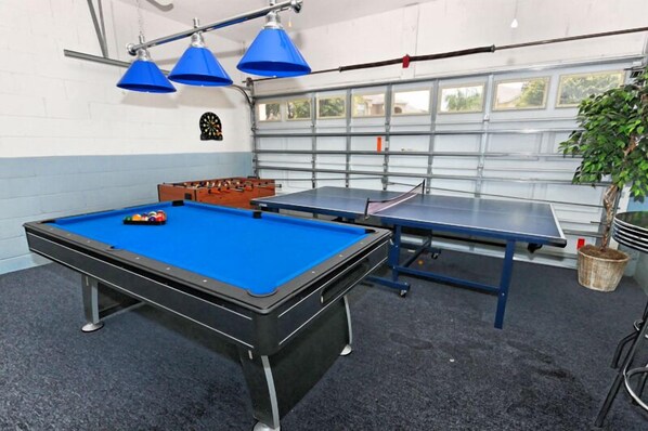 Family Villa, Hot Tub, Garden Area | Billiards