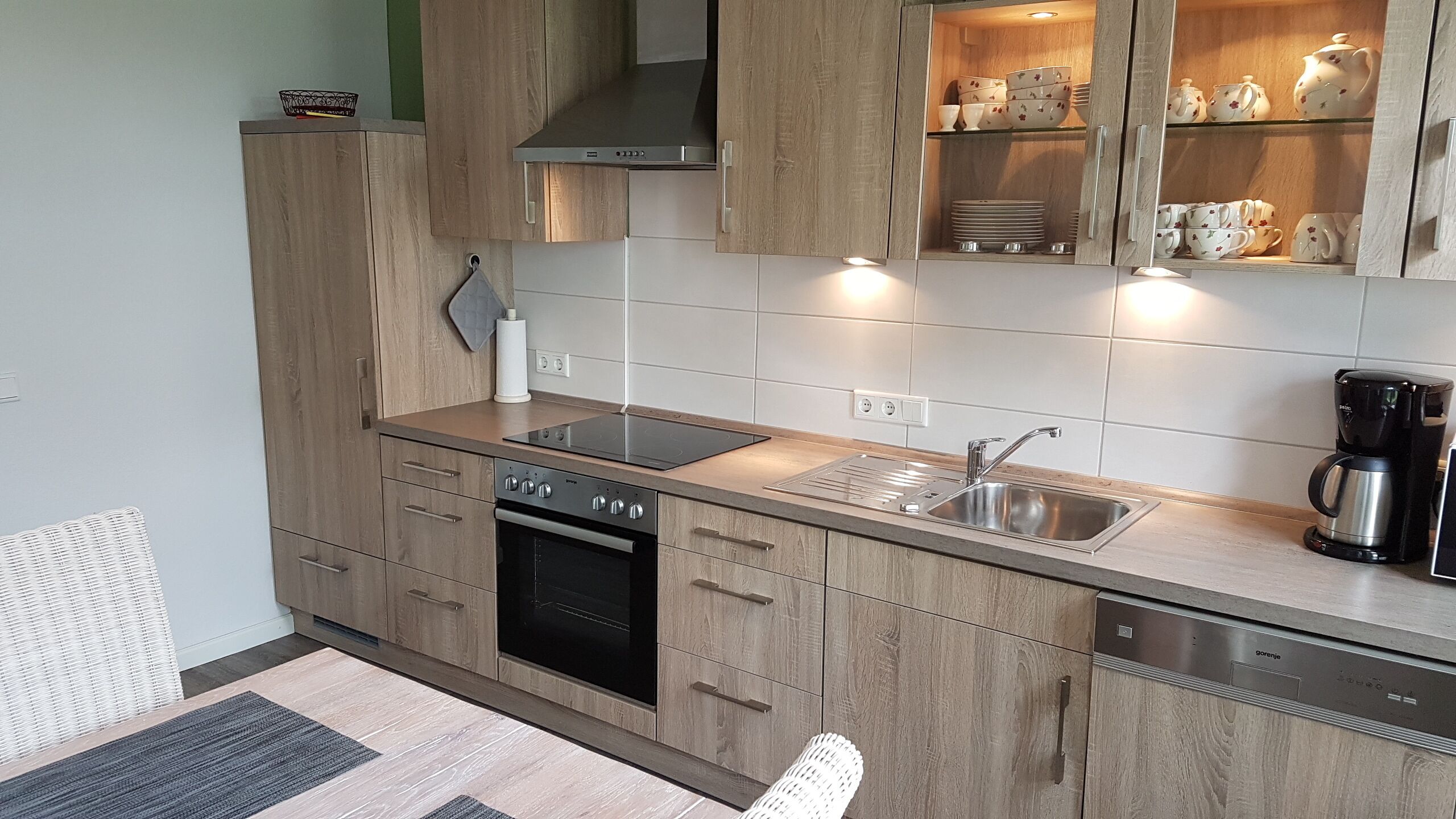 經典公寓 (Langness) | 私人廚房 | 電冰箱、爐台、電熱水壺、烤麵包機