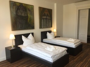 2 bedrooms, soundproofing, cribs/infant beds, free WiFi - Ferienwohnung Wittenberg (Lutherstadt Wittenberg)