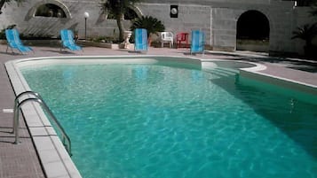 Udendørs pool, liggestole