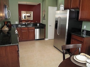 Family Villa, Hot Tub, Garden Area | Shared kitchen