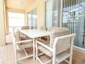 Family Villa, Balcony, Garden Area | Terrace/patio