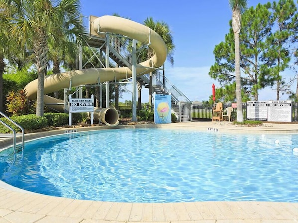 Family Villa, Balcony, Garden Area | Waterslide