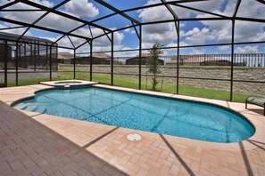 2 outdoor pools, pool umbrellas, pool loungers