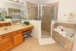 Family Villa, Balcony, Garden Area | Bathroom