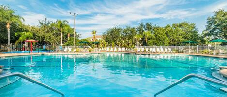 Family Villa, Private Pool, Garden Area | Water view