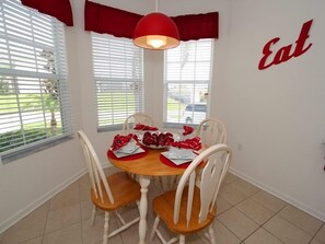 Breakfast area
