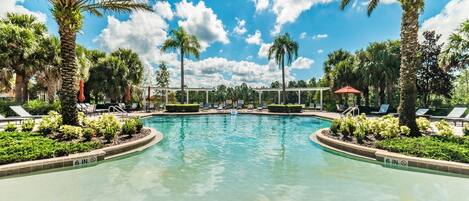 Family Villa, Hot Tub, Garden Area | Water view