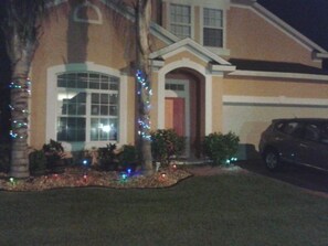 Family Villa, Private Pool, Garden Area | Front of property – evening/night