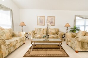 Sala de estar en el lobby