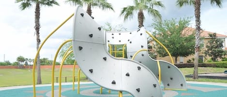 Family Villa, Multiple Bedrooms, Hot Tub, Garden Area | Children’s play area – outdoor