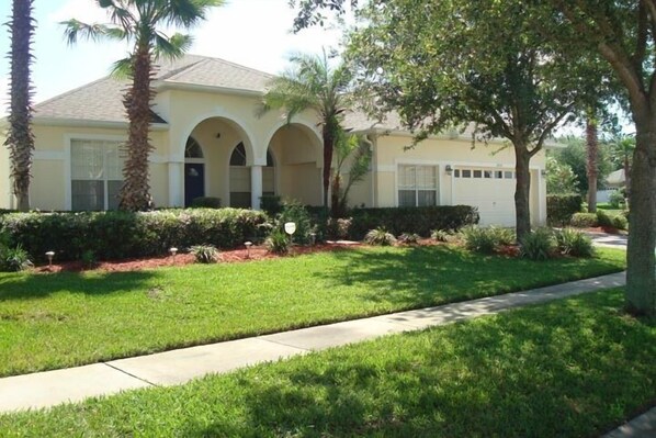 Family Villa, Hot Tub, Garden Area | Garden view