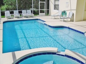 Family Villa, Hot Tub, Garden Area | Pool