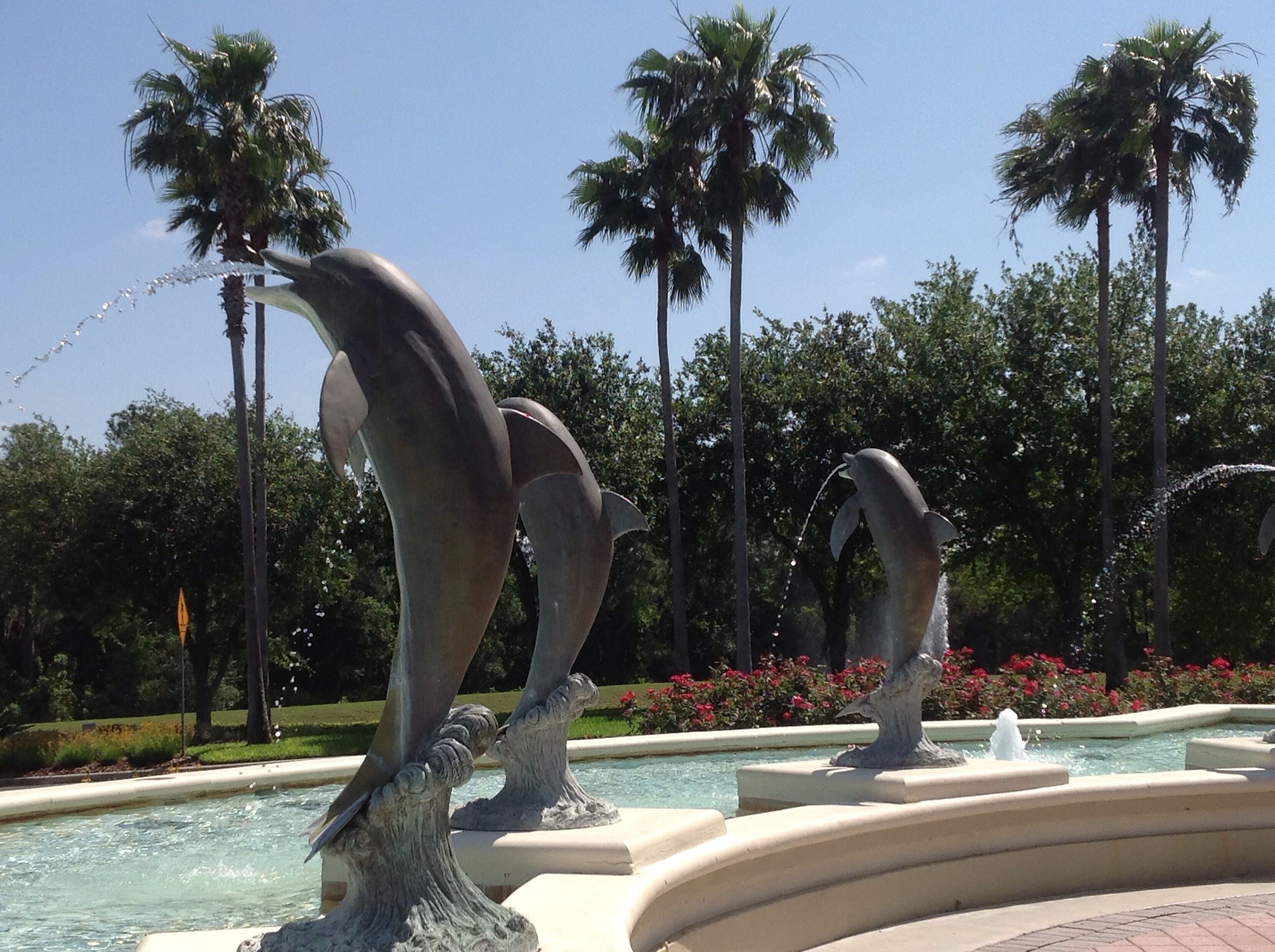 패밀리 타운홈, 발코니, 정원 | 분수