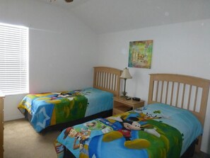 Habitación con temática infantil
