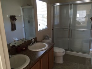 Family Condo, Balcony, Garden Area | Bathroom