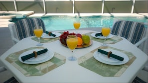 Family Villa, Hot Tub, Garden Area | Outdoor dining