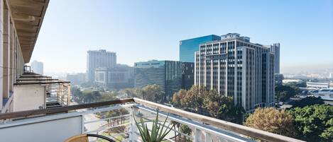 Uitzicht vanuit accommodatie