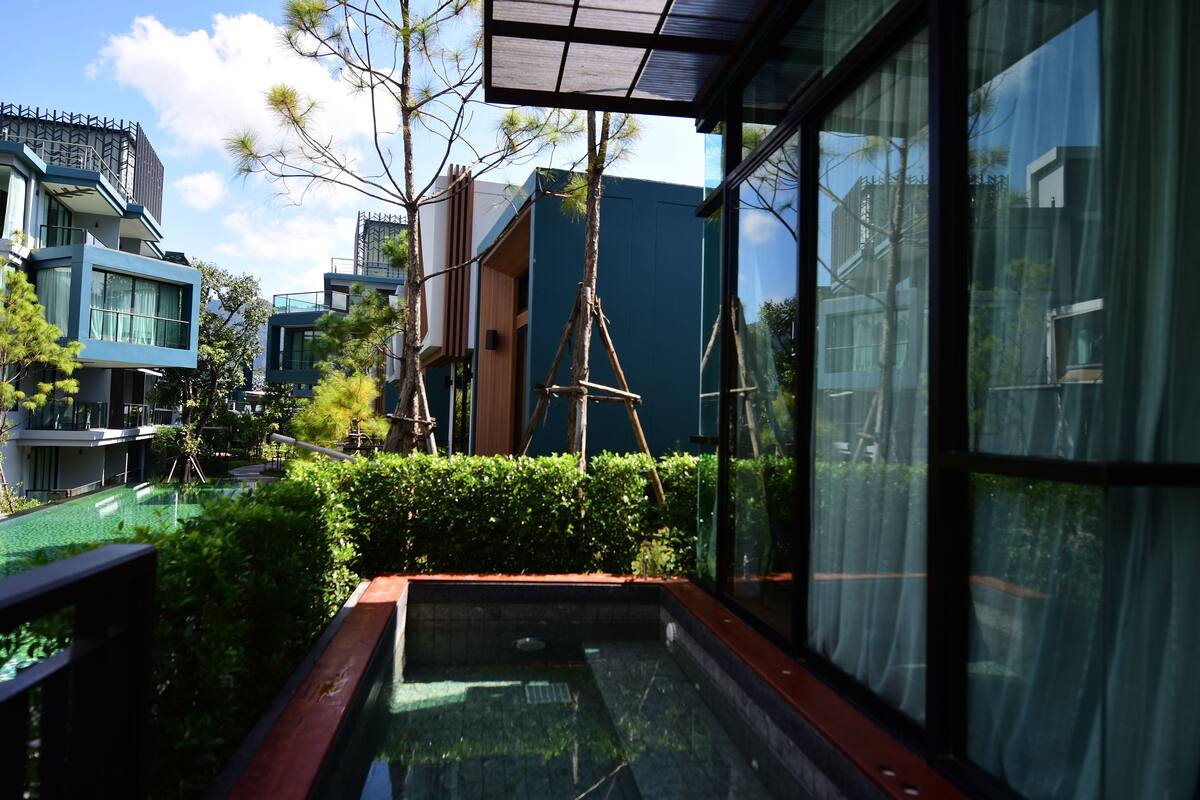 Villa Private Pool | 고급 침구, 미니바, 객실 내 금고, 책상