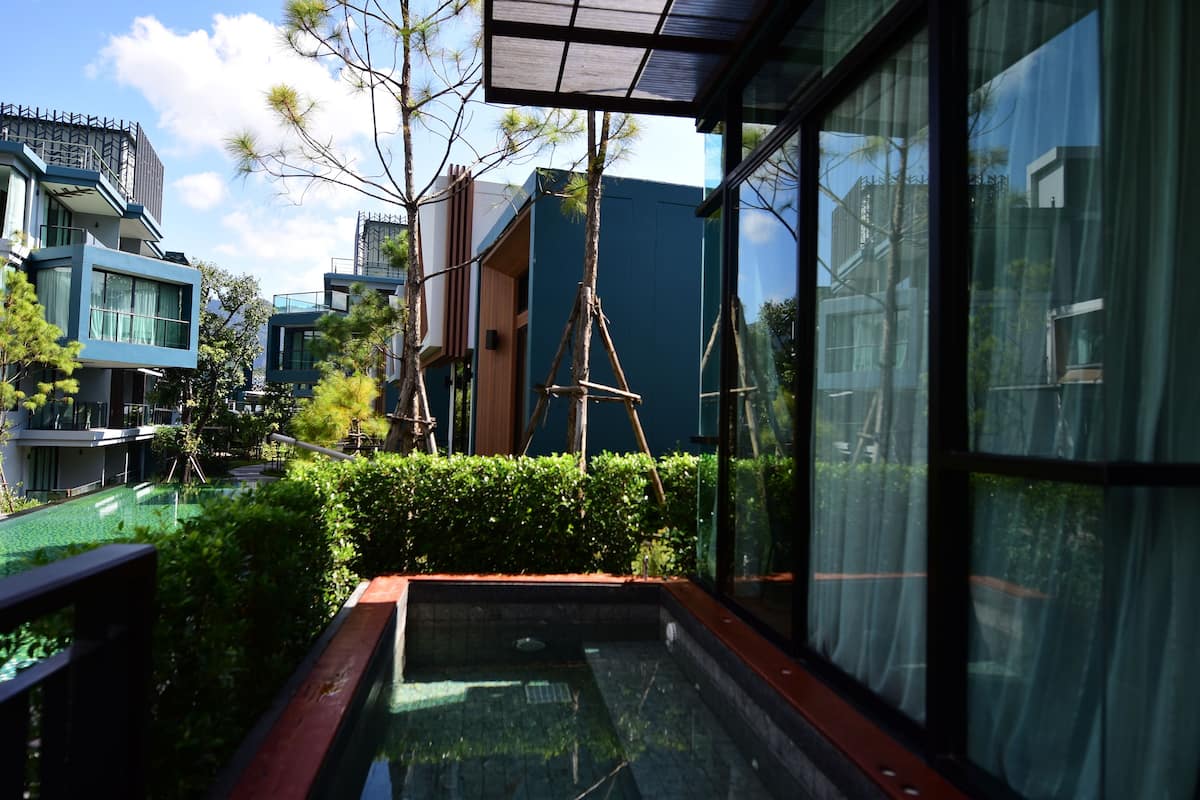 Villa Private Pool | Premium bedding, minibar, in-room safe, desk
