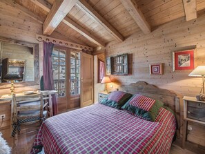 4 bedrooms, free WiFi - 3-Bedroom Apartment in Megève South with Balcony and Wifi (Megève)