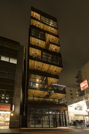 Fassade der Unterkunft