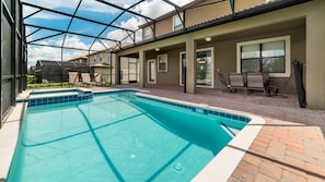 2 outdoor pools, free cabanas, pool umbrellas - Grhrfd1411 - Champions Gate Resort - 9 Bed 5 Baths House (Davenport)