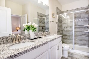 Bathroom shower - Ev242169 - Champions Gate Resort - 8 Bed 5 Baths Villa (Davenport)